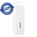 MERIDA STELLA WHITE LINE multiflat toilet paper dispenser, holds up to 675 toilet paper sheets, white